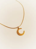 Collier Lune doré