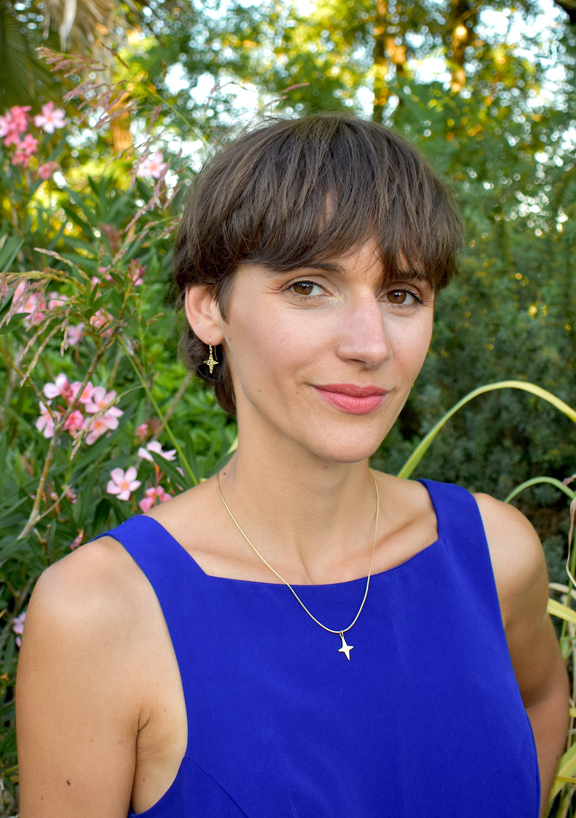 Collier étoile dorée