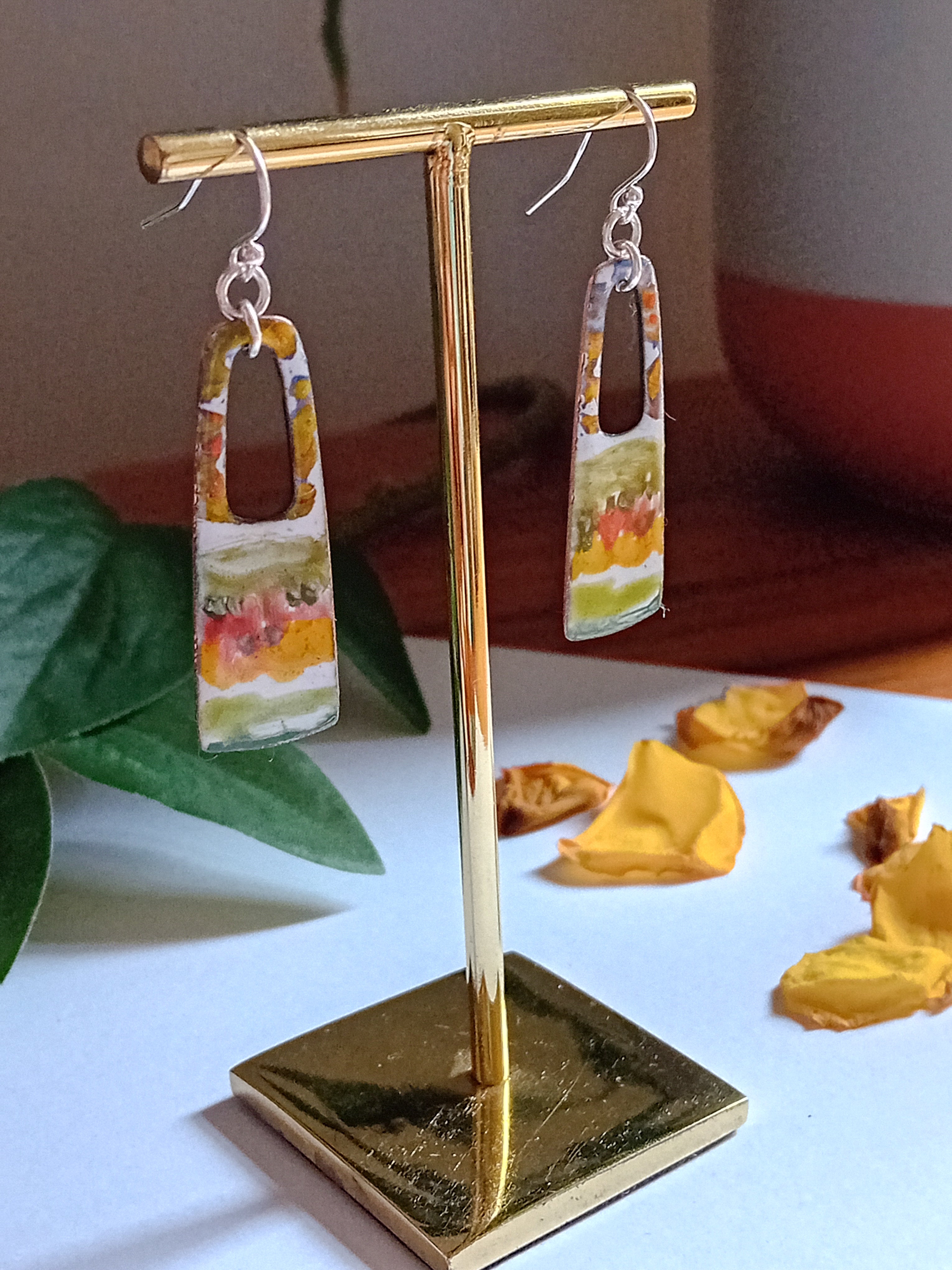 Boucles “Champs d'Automne”