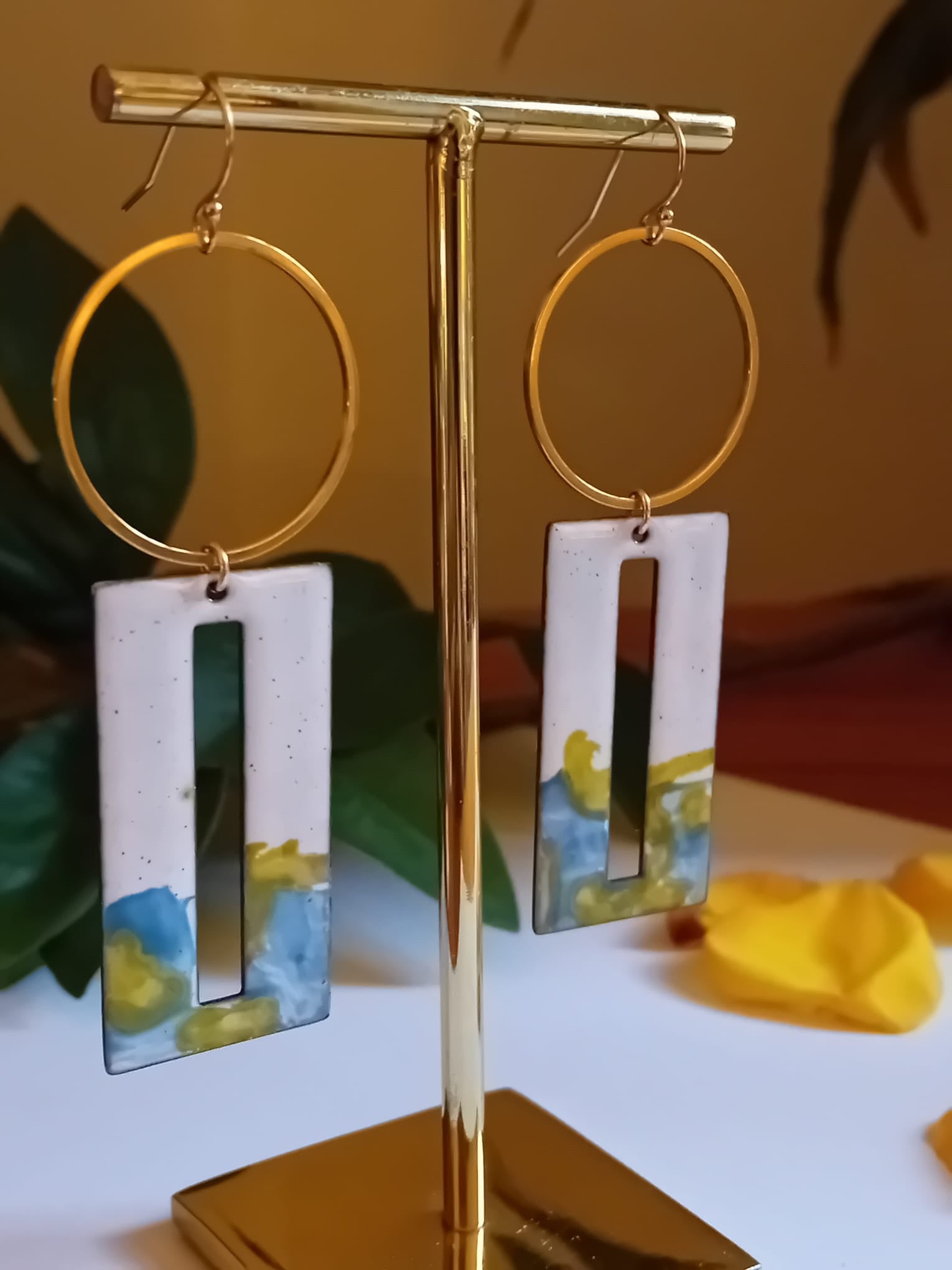 Boucles ”Eveil des vagues"