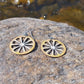 Boucles d'oreilles Citron en Émail sur Cuivre – Bijou artisanal français