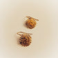 Boucles d'oreilles soleils dorés