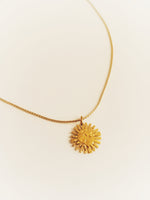 Collier Soleil doré
