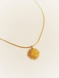 Collier Soleil doré