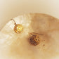 Boucles d'oreilles soleils dorés