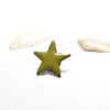 Pin's petite étoile en émaux vert olive